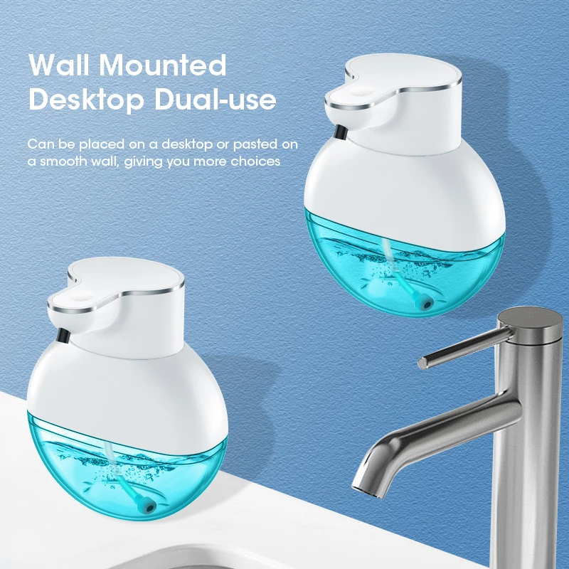 400ml Automatic Touchless Foam Soap Dispenser USB Charging ABS Material Hand Washing Machine