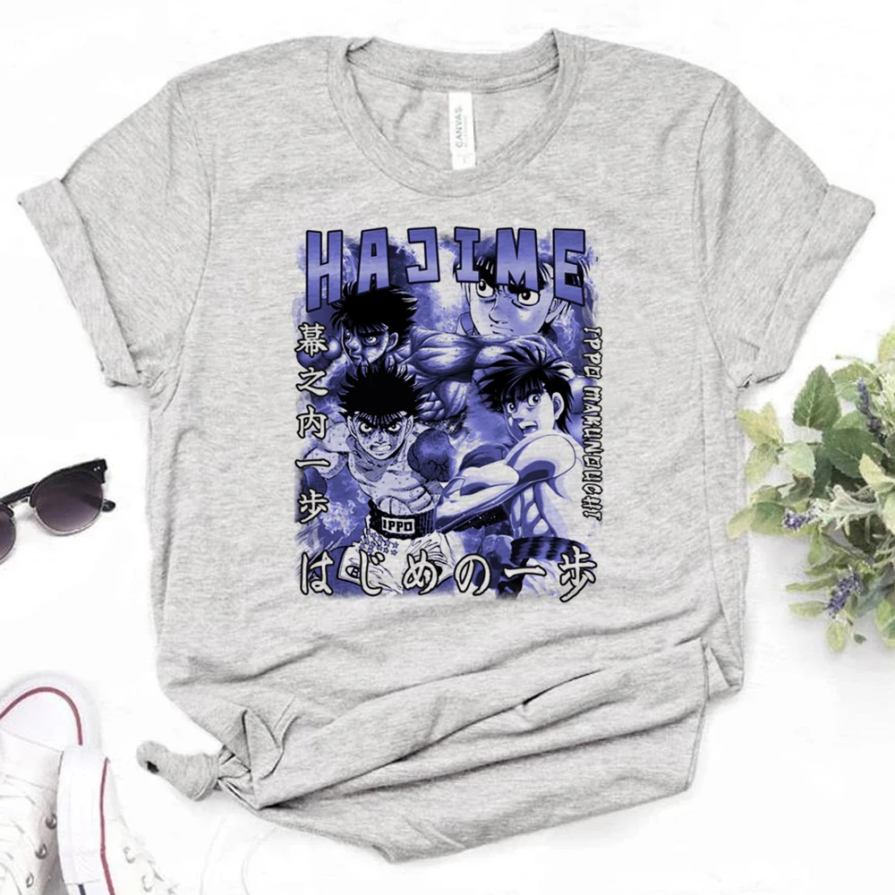 

Kamogawa top women Japanese streetwear comic t-shirts girl 2000s manga anime clothing