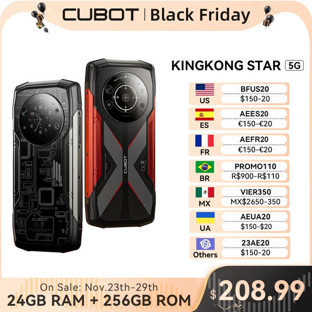 Explore the Power Packed Features of the Cubot KingKong Star Rugged Smartphone 5G