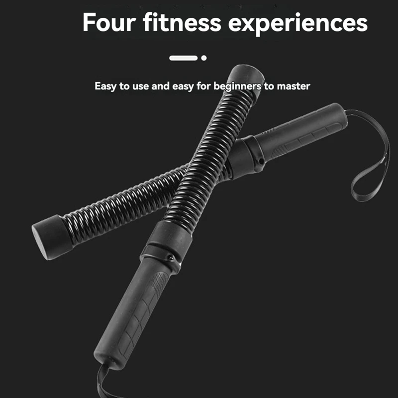 Workout Rope Spring Rod Portable Battle Rope Rod Exercise Equipment