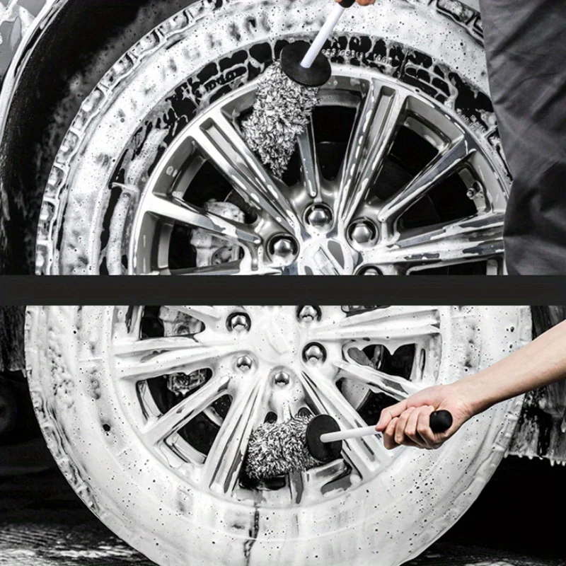 Car Brush Wheel Brush Car Dusting Cleaning Supplies