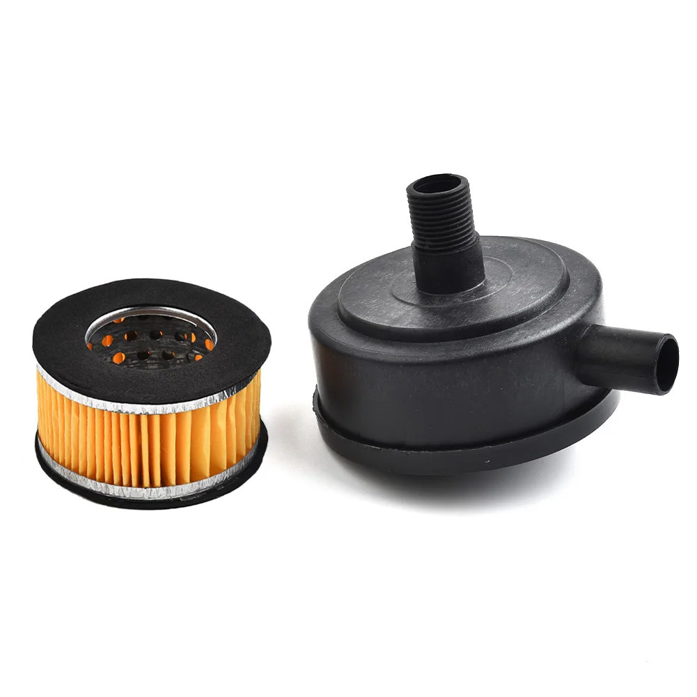 

20mm Male Thread Air Filter Silencer Air Compressor Canister Filter Kit Muffler Parts Replacement New Practical