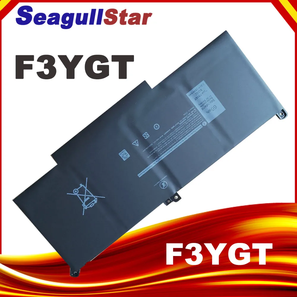 Dell 60Wh バッテリー KG7VF F3YGT 60WH F3YGT Laptop Battery Compatible with Dell Latitude 7490