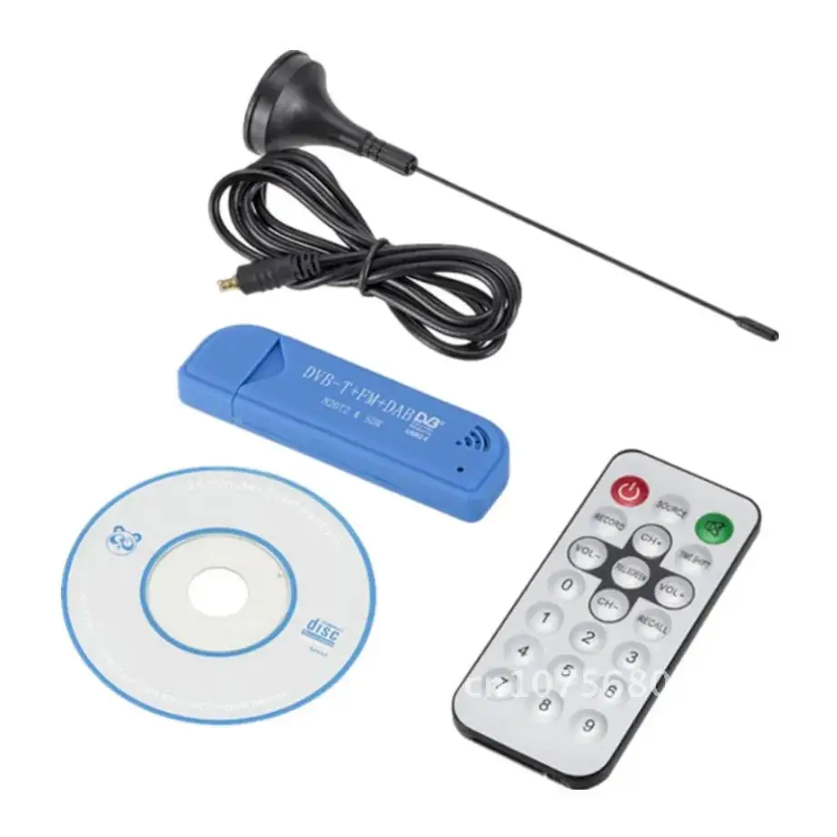 휴대용 미니 디지털 TV 스틱, USB 2.0 소프트웨어 라디오, DVB-T R820T2 SDR 디지털 TV 리시버 스틱, TV 액세서리
