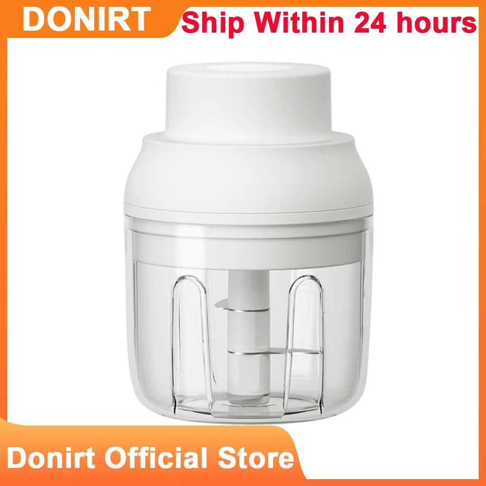 

DONIRT Electric Meat Grinder Household Multifunctional Cooking Machine Stirring Chili Stuffing Mini Mashed Garlic