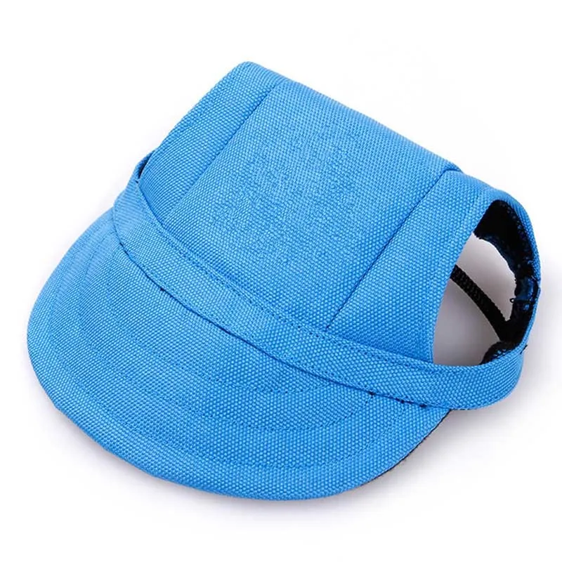 Title 17, Pet Hat Dog Baseball Cap with Ear Holes Adjusta...