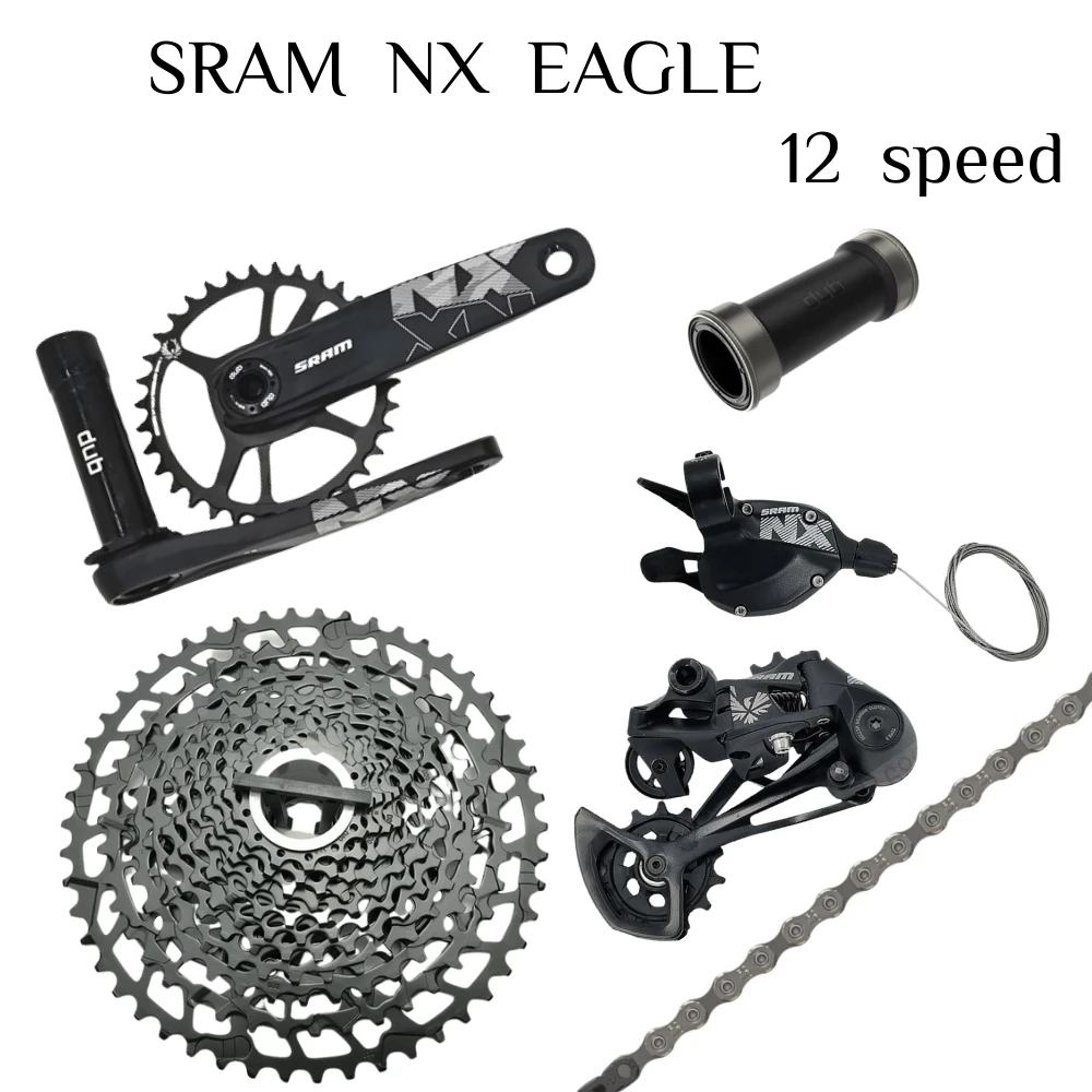 Sram Nx Eagle 1x12 Speed Groupset Mtb Groupset Cassettes(1150t)PG1210