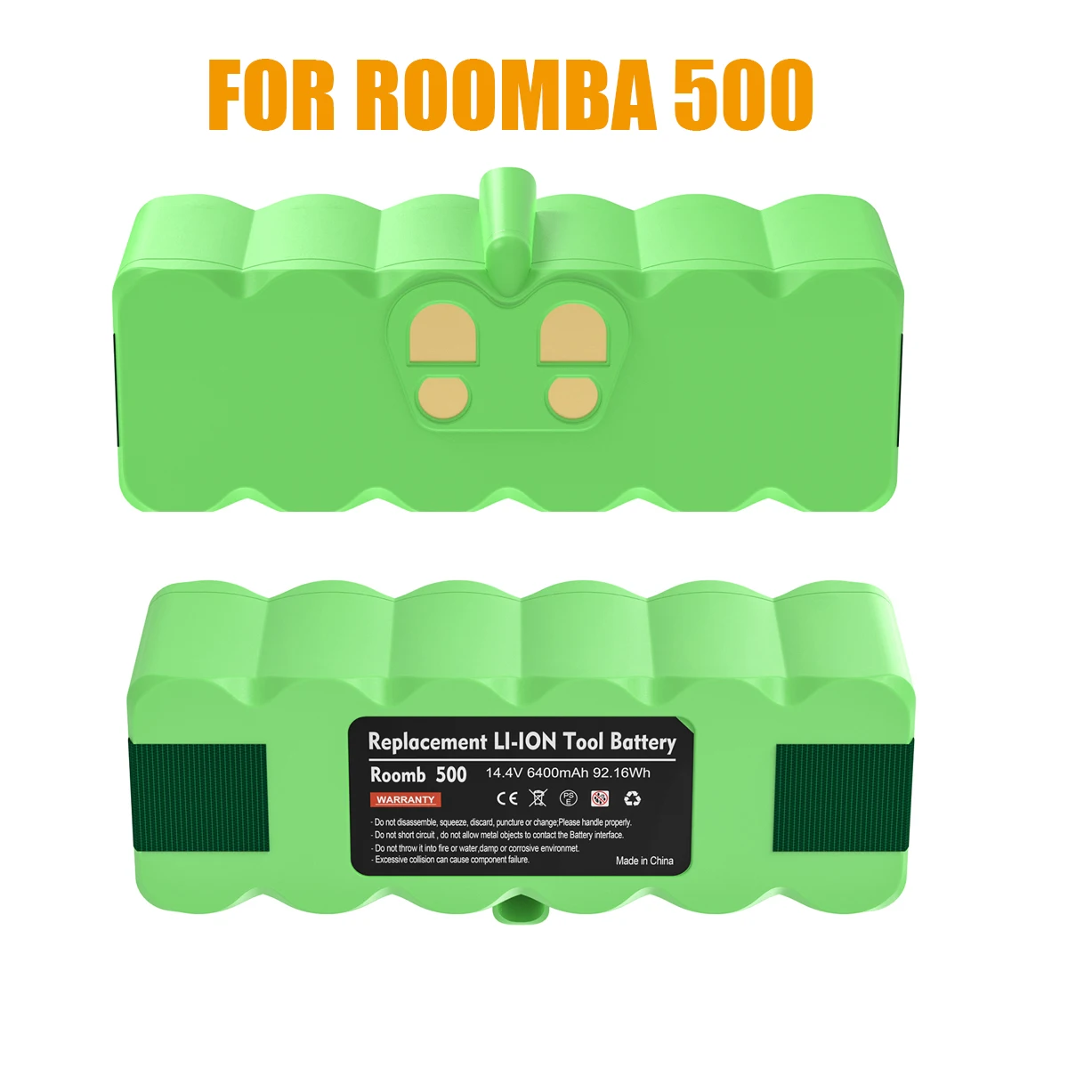Batteria Per Aspirapolvere Powtree 14.4 V 5.0Ah/6.4Ah Batteria Per Irobot Roomba 500 600 700 800 900 Serie 14.4 V 620 650 770