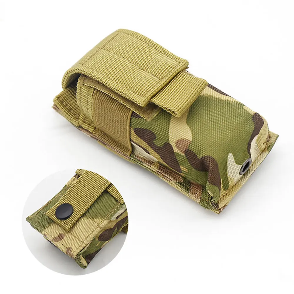 【100%-New】 Outdoor Model M5 Tactical Flashlight Bag Tool Waist Pack Nylon Game Toy Accessories Sports Equipment QG539