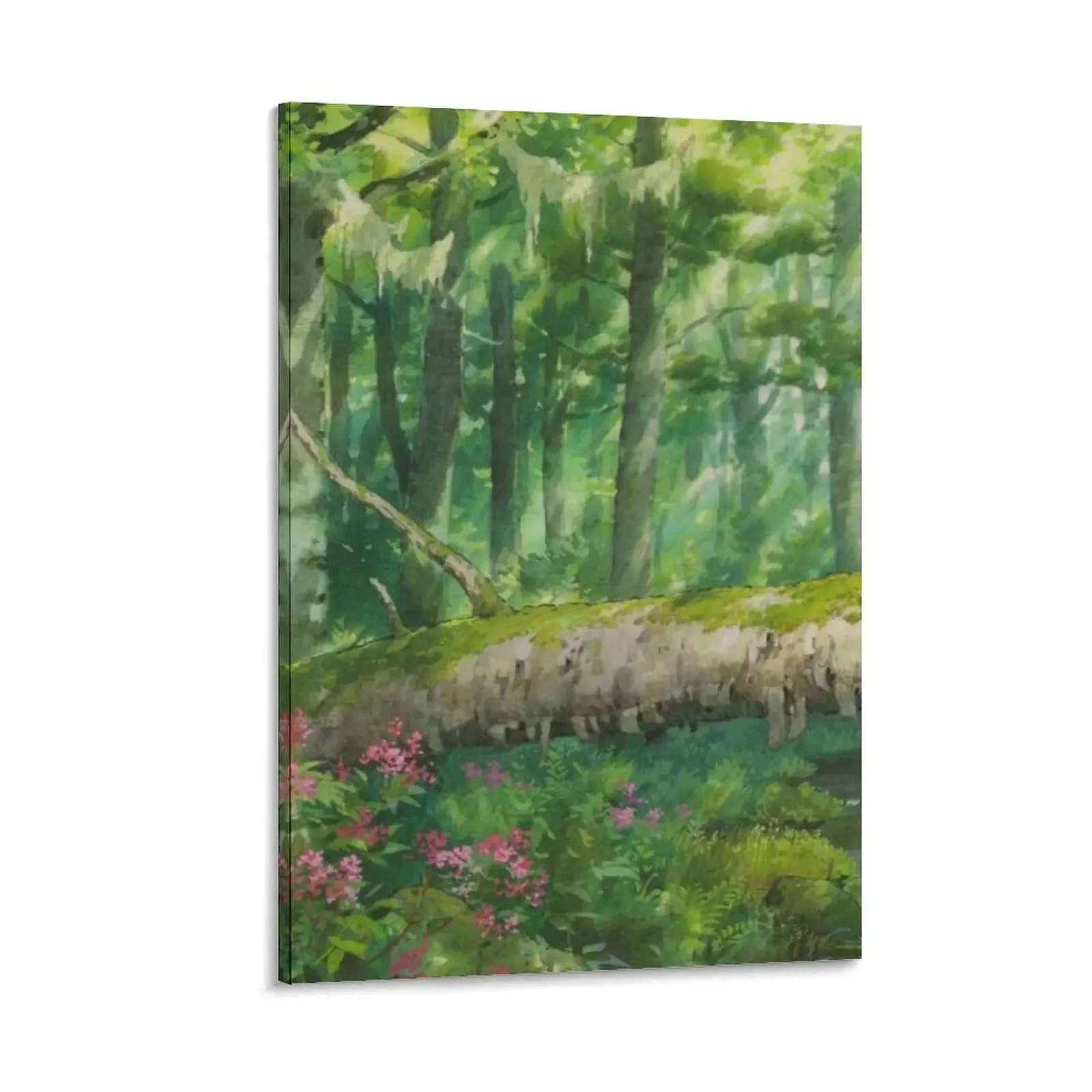 

Anime Magical Forest Canvas Painting posters anime poster anime