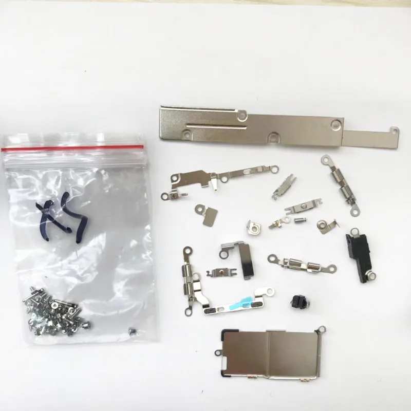 Ensemble Complet De Petites Pièces De Support Interne En Métal + Vis Complètes Pour IPhone 11 12 13 MINI 14 15PRO MAX 7 7plus 8 Plus 7P 8P X XR XS MAX