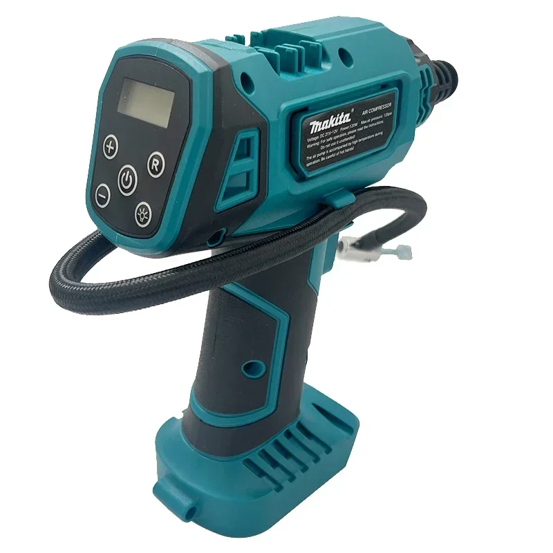Makita Cordless Portable Electric Air Pump 12V Rechargeable Handheld Air Compressor For Cars For Makita 18V Battery