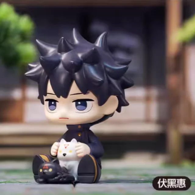 thumbnail image 1 of POP MART Jujutsu Kaisen Uniform Series Anime Action Figure Guess Bag Ornament Figurines Home Decor Desktop Dolls Model Girl Gift, 1 of 5