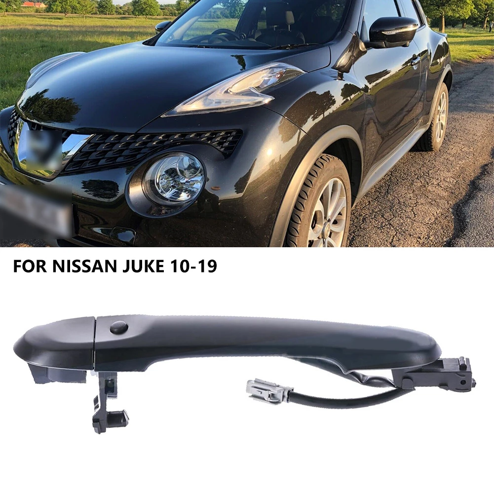 Front N/s Passenger Left Side Door Handle Keyless Entry For Nissan Juke