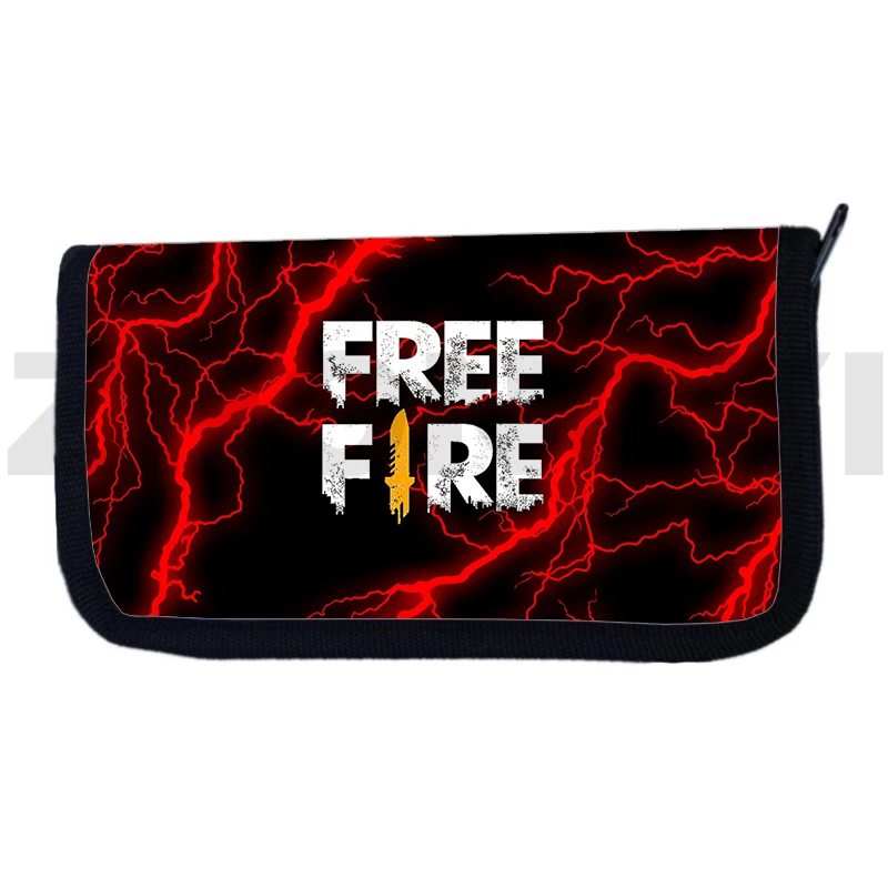 

New Free Fire Garena Wallets for Women Clutch Purse Card Holder 3D Free Fire Game Purse Fashion Teenager Coin Purse Money Clip