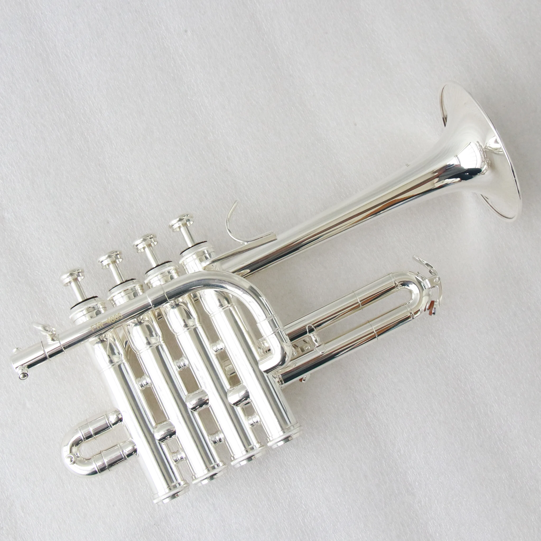 

Good quality Bb/A trumpet instrument affordable professional trumpet silver plated piccolo trumpet