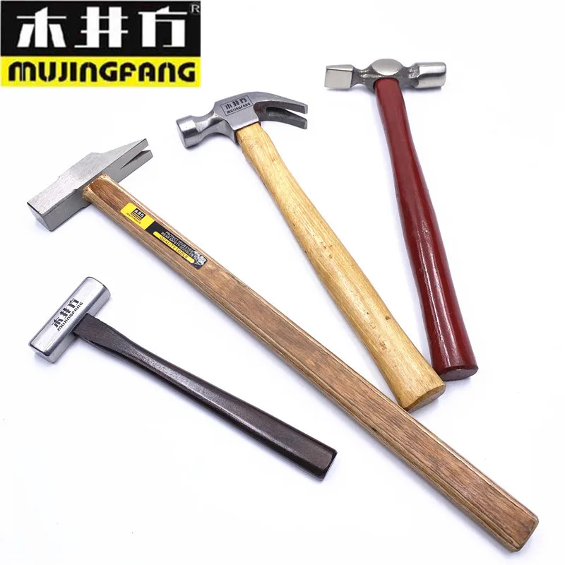 Claw Hammer Integrated Small Hammer Woodworking Special Steel Steel Hammer  Wooden Handle Hammer Nail Hammer - AliExpress