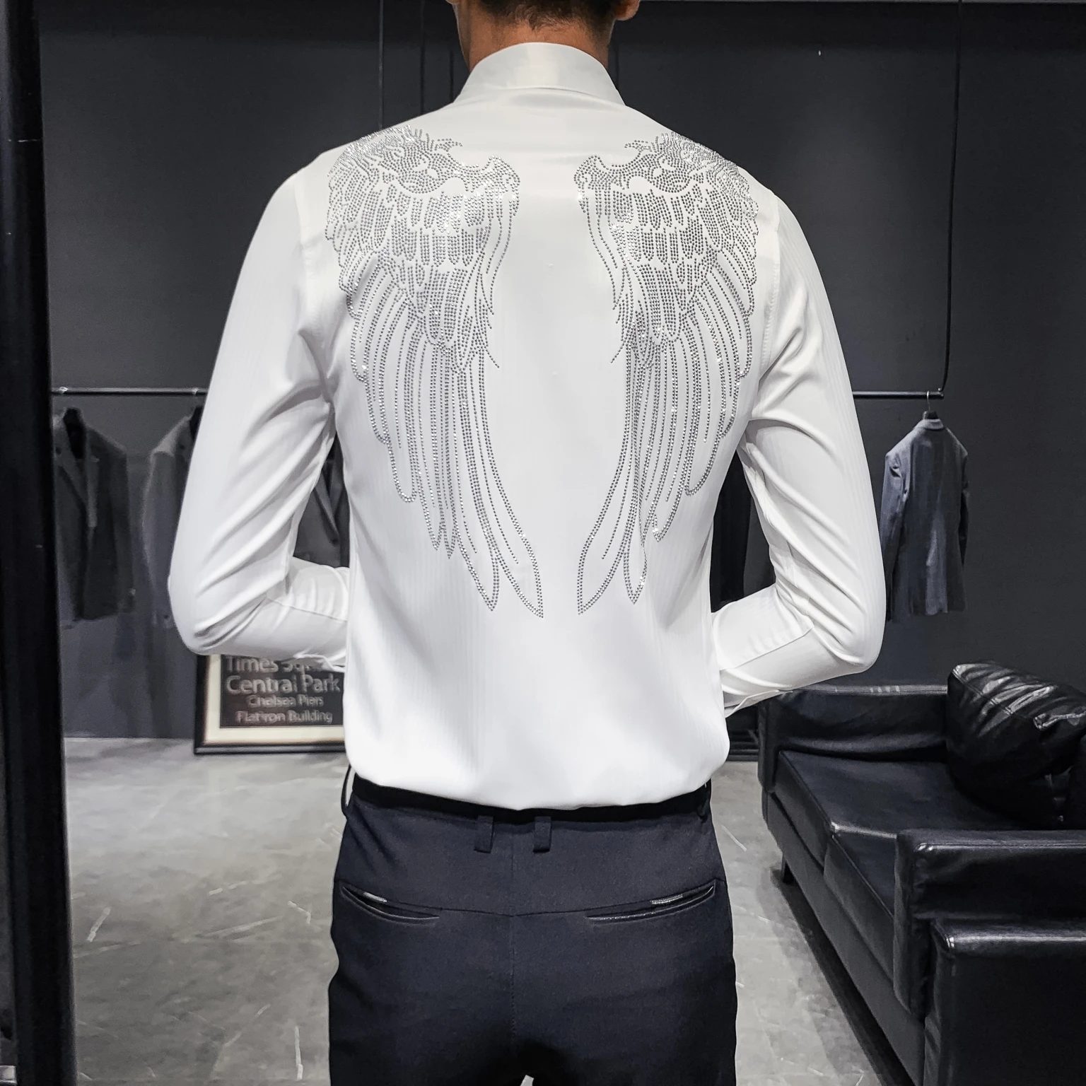 designer rhinestone shirts