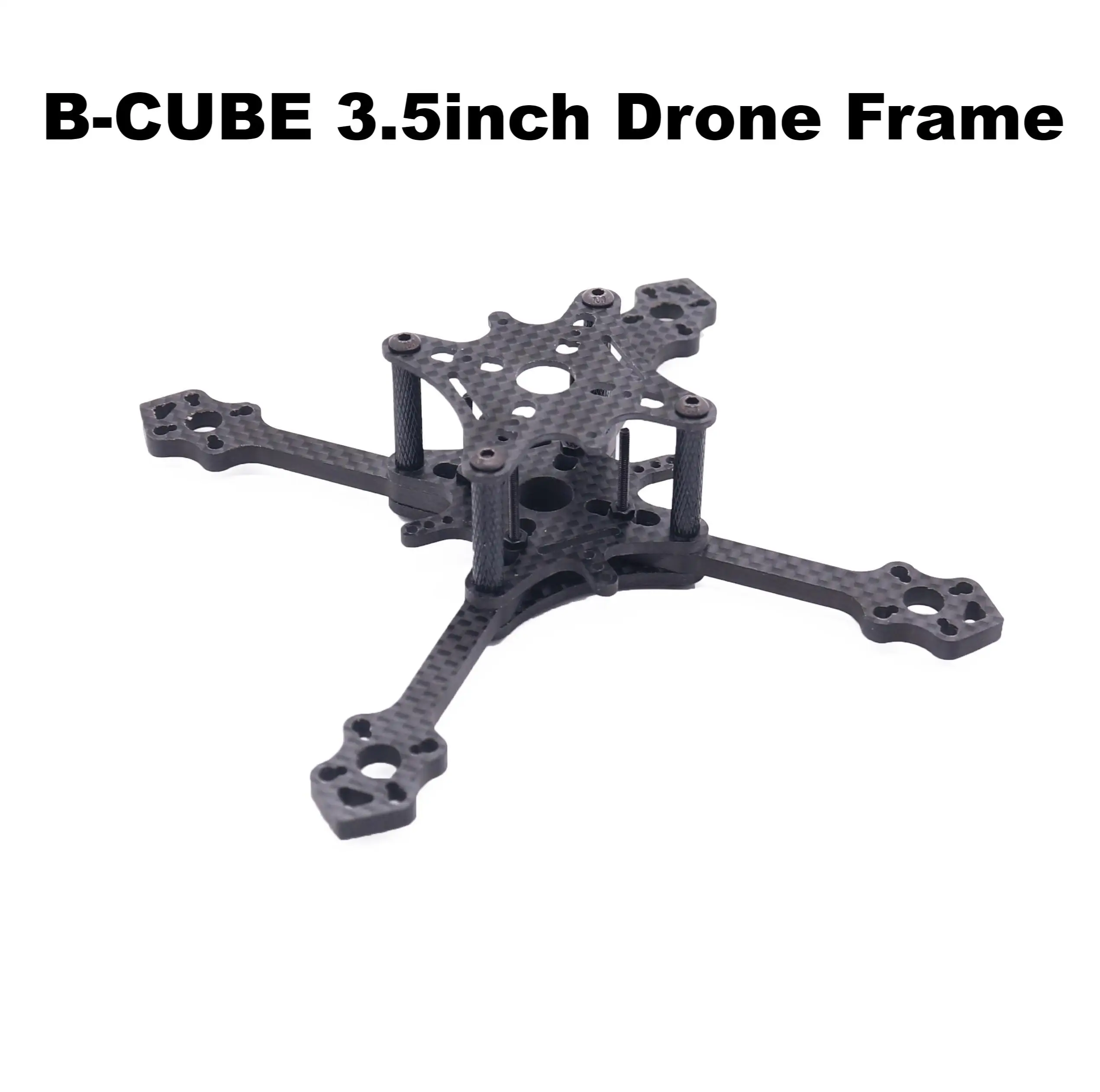 B-CUBE 3.5inch FPVDrone Frame Kit Carbon Fiber Racing Drone Quadcopter Freestyle