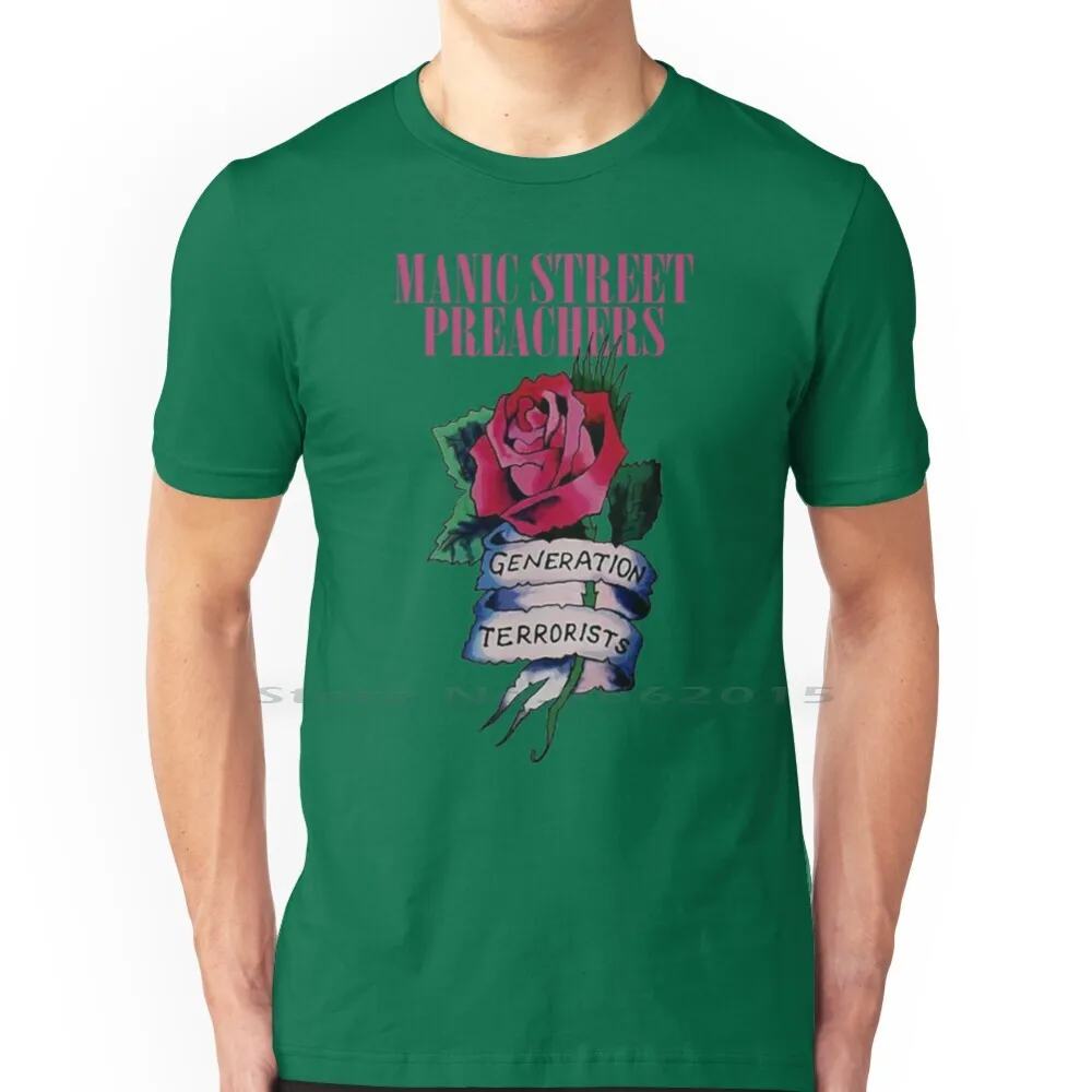 Wels Manic T Shirt 100% Cotton Manic Street Preachers Band