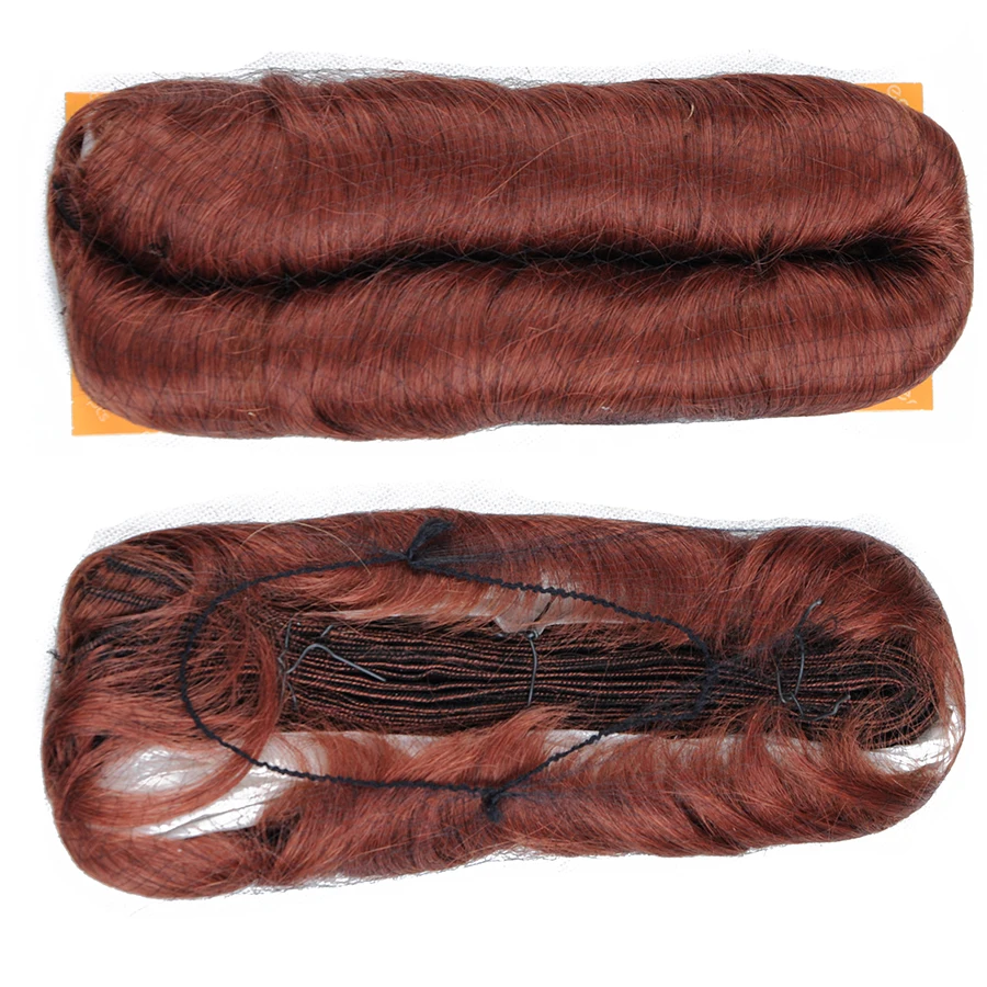 Fasci di tessitura di capelli umani da 28 pezzi con chiusura estensioni dei capelli di trama antiurto da 3/4/5 pollici una confezione per una testa piena - immagine 3