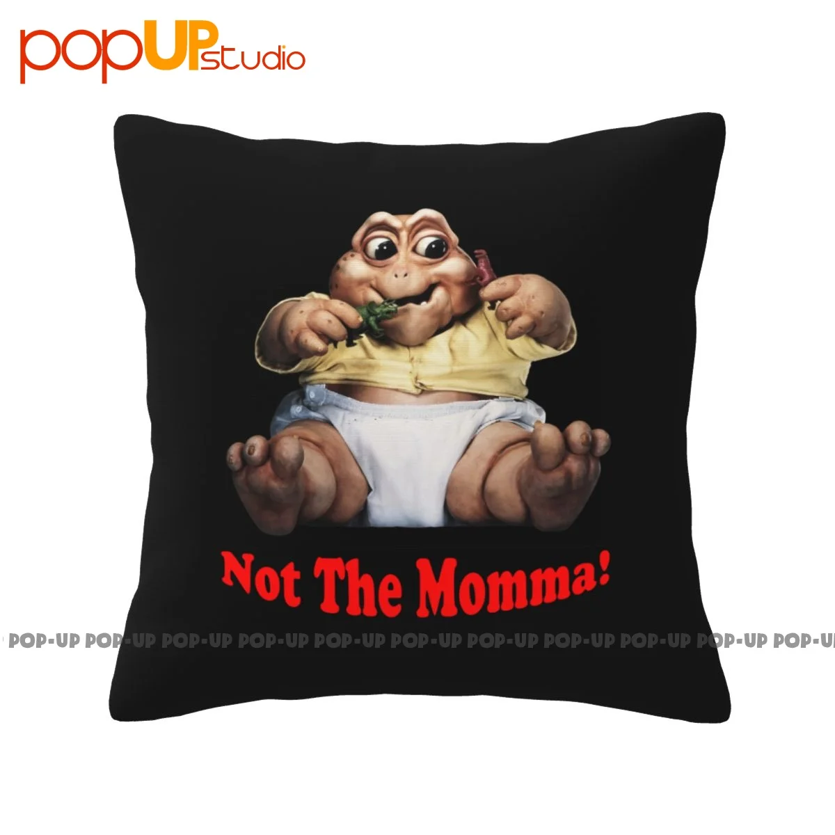 Silky Not The Momma Dinosaurs 90'S Tv Baby Sinclair Federa Fodera Per Cuscino Fodera Per Cuscino Traspirante Sana