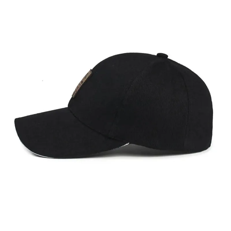 Baseball Cap Summer Women Men Structured Solid Cotton Adjustable Snapback Sunhat Outdoor Sports Hip Hop