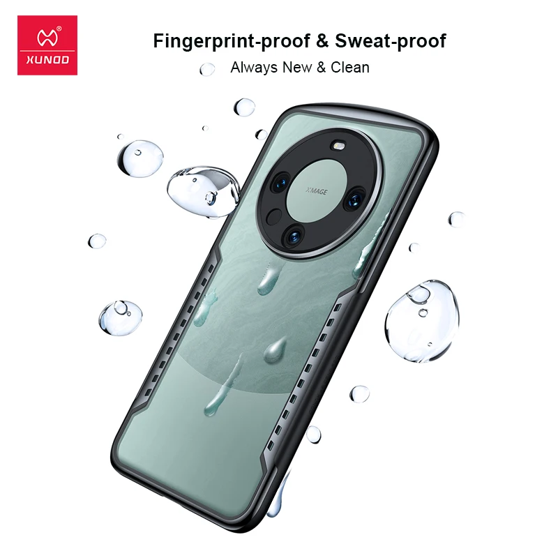 Xundd For Huawei Mate 60 Pro Case For Mate 60 RS 60 Pro Plus Airbags Shockproof Shell Arc-shaped Edge Lens Protection Game Cover