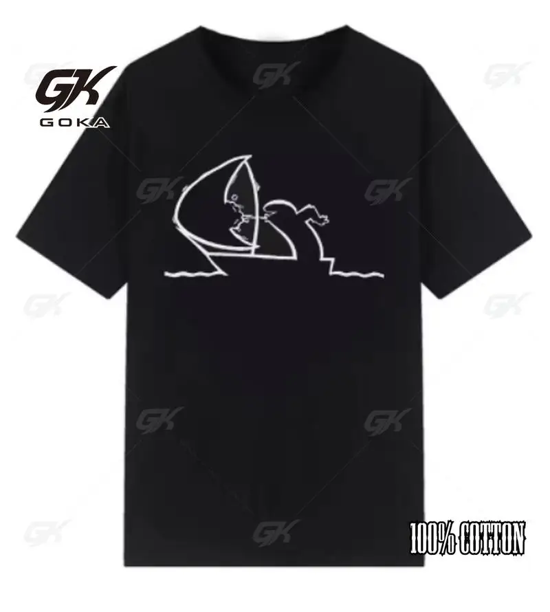 Summer T Shirts for Men Balum La Linea Funny Graphic Tshirt Cotton Comfortable Premium Camisetas Unisex Streetwear Fashion