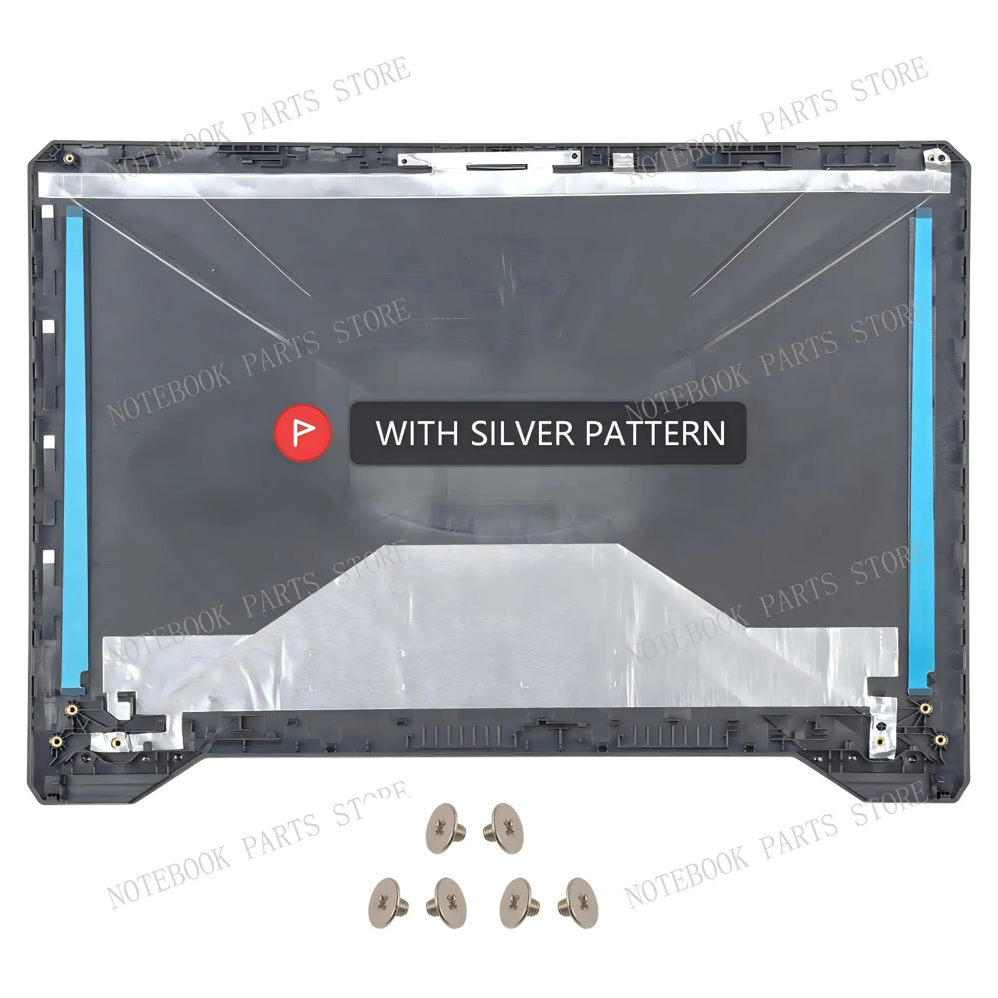 Durable 15.6 Protective Laptop Back Cover/Bezel/Hinges