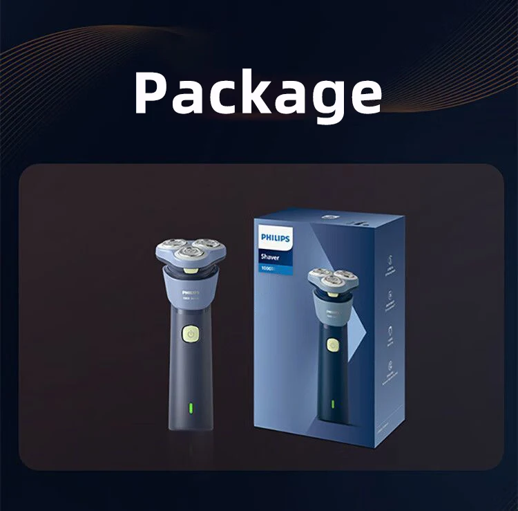 Philips S1113 Electric Shaver - USB Rechargeable Stainless Steel Razor with PowerCut Blades