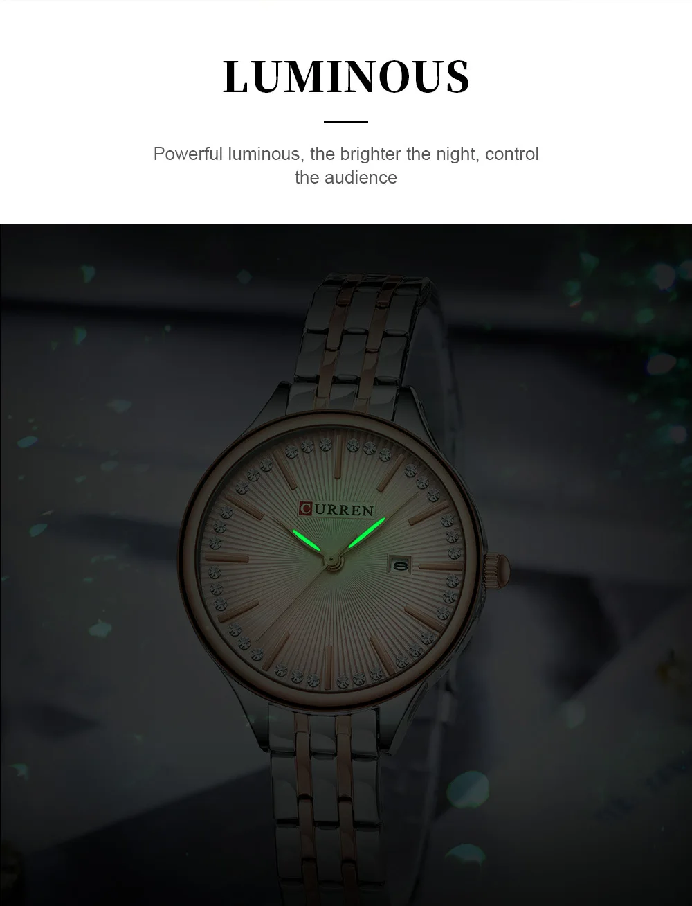 CURREN 9099 Women&rsquo;s Quartz Watch 7