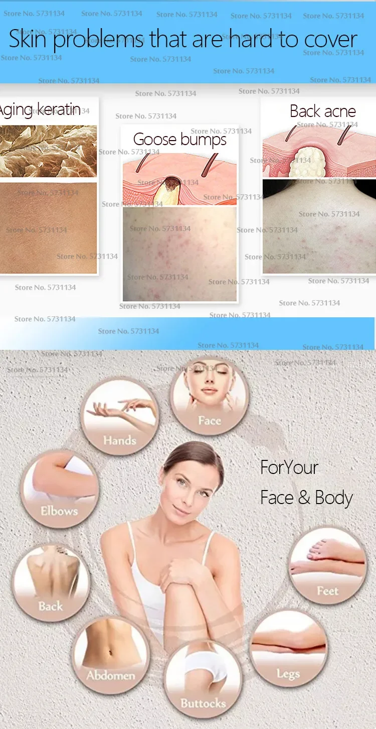 Organic Coffee Body Scrub Skin Reduce Cellulite Acne Whitening Exfoliating Brightening