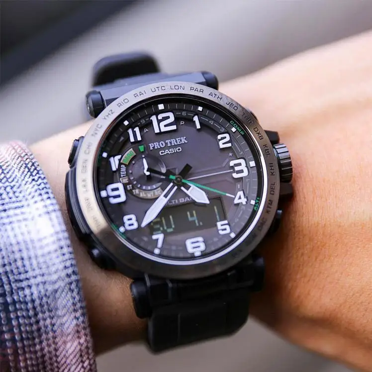 Watches Casio Protrek Prw 6600y 1e Wristwatches Clock Fasion Timer Design Hand Jewelry Accessories Digital And Quartz For Men Male Gift Aliexpress