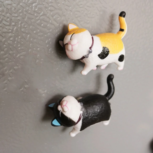 Schöne Katze Serie Kühlschrank Magnet 3D Katze Magnet Home Dekoration  Kreative Geschenk Tier Kühlschrank Aufkleber