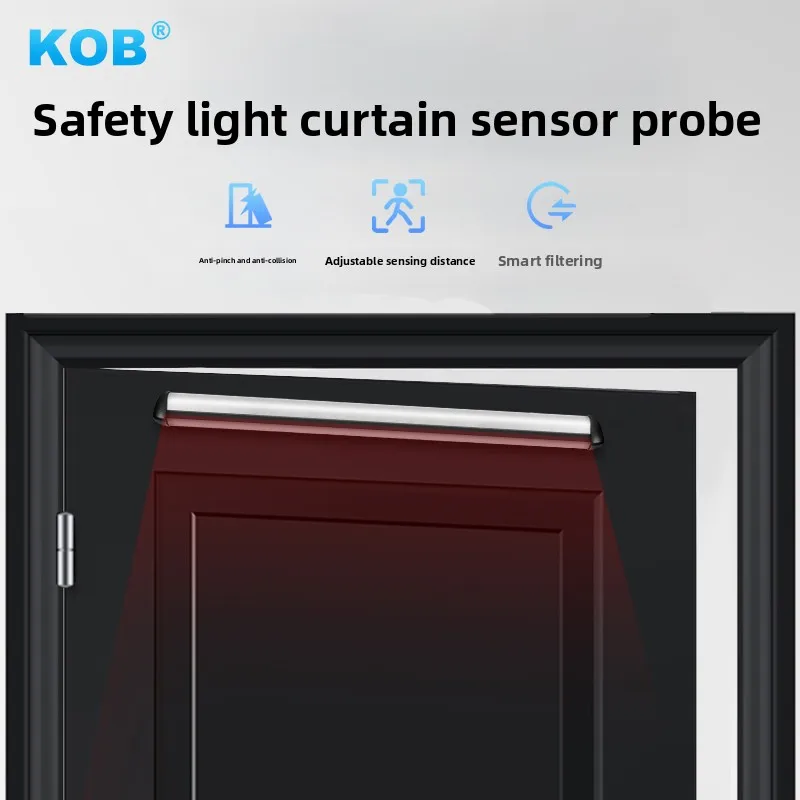 Infrared Probe Sensor Safety Light Curtain for Automatic Door Revolving Door Access Control Anti-Pinch Anti-Collision