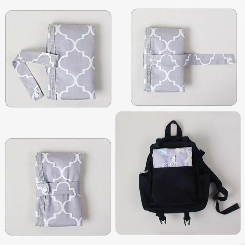 Portable Waterproof Baby Changing Mat Newborn Foldable Changing Diaper Nappy Pad Foldable Children Game Floor Mats