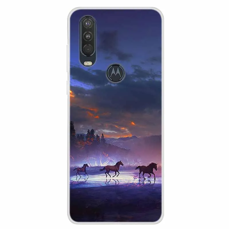 Charming Cat Soft TPU Silicone Shockproof Phone Case - Lovely Painted Design