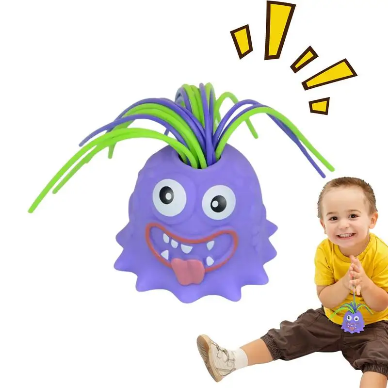 

Halloween Screaming Toy Novelty Funny Hair Pulling Will Be Screaming Little Animal Pulls Hair Screams Fun Vent Toy New Unique