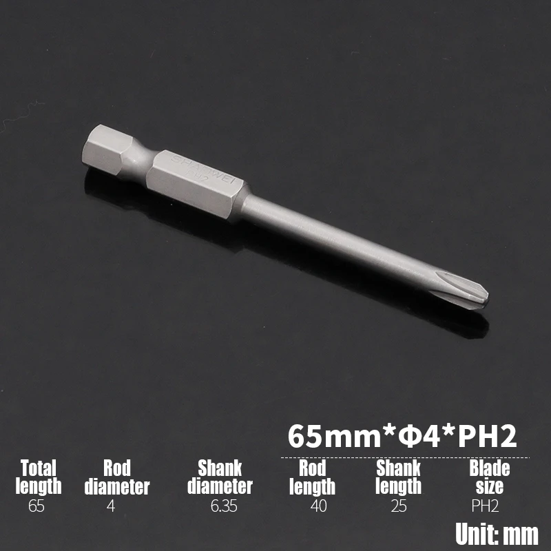 65mm x 4mm x PH2