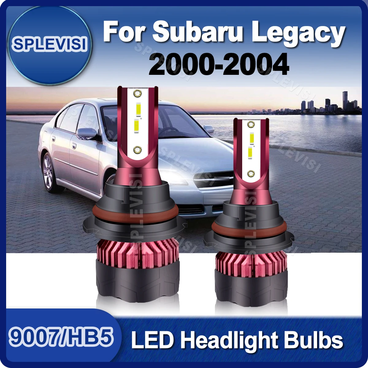 

Upgrade 9007/HB5 LED Headlight Bulbs High Low Beam Bulbs 9V-36V 20000LM CSP Chips For Subaru Legacy 2000 2001 2002 2003 2004