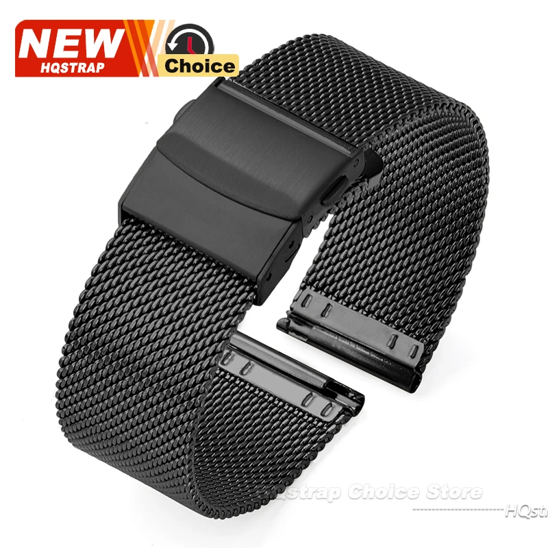 Premium Milanese Stainless Steel Watch Strap - Versatile Sizes