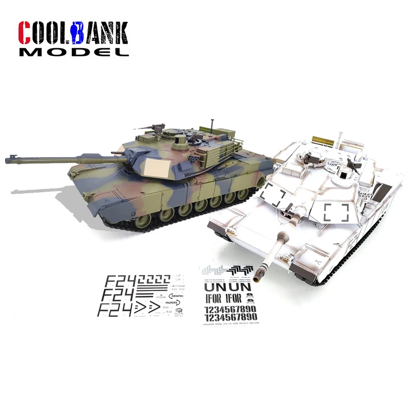 Coolbank Rc Tanks V7.0 3918 Heng Long Tank 1/16 Serbatoio Telecomandato Che Spara Bbs Rc Military Vehicle Toys M1A2 Versione Aggiornata