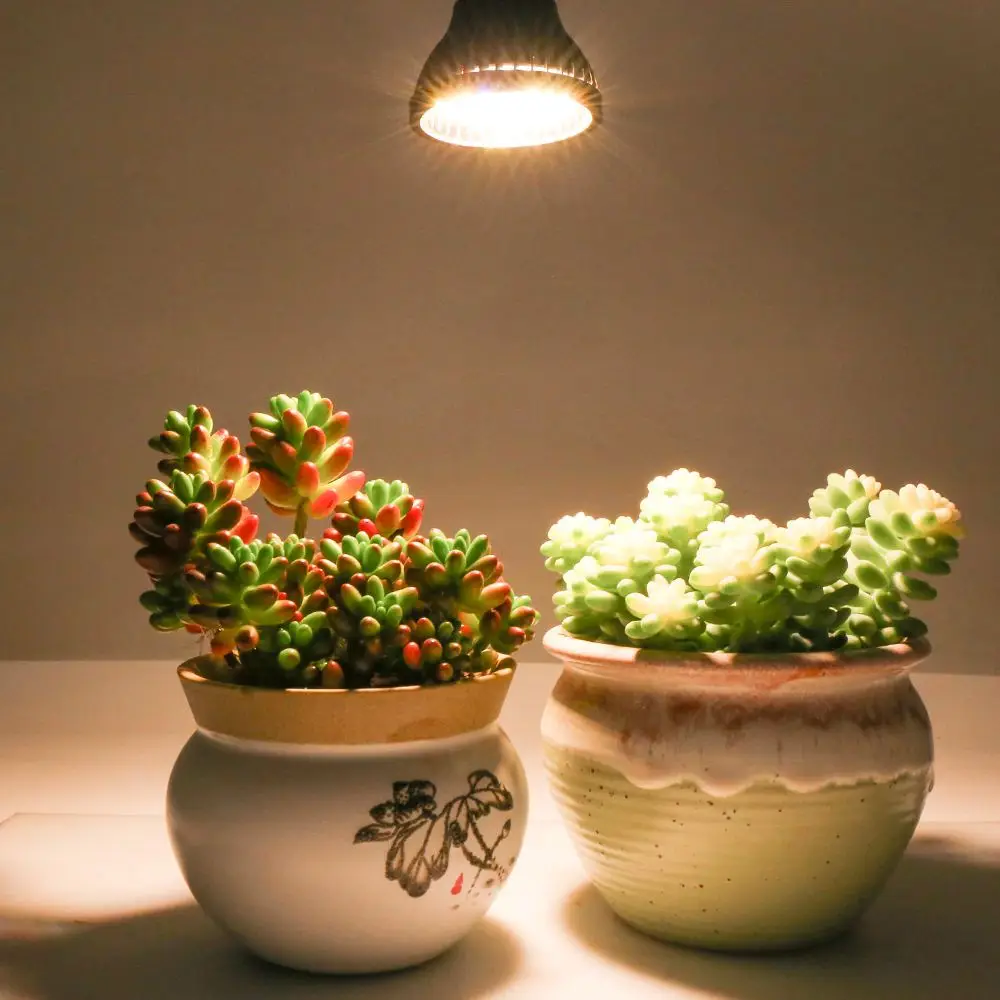 40W LED Grow Light Full Spectrum PAR Led Fitolamp 56LEDs Plant Growing Bulb Lighting for Flowers Seeds Plants Growbox
