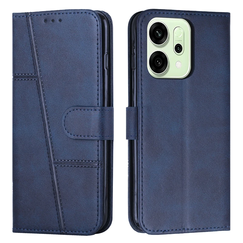 Premium Flip Wallet Book Cover for OPPO Reno Smartphones - Stylish Protective Phone Case