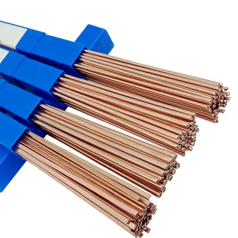 Welding Rods 1.0/2.0mm*500mm Phosphorus Copper Electrode Brass Welding Wire Bronze No Need Solder Powder