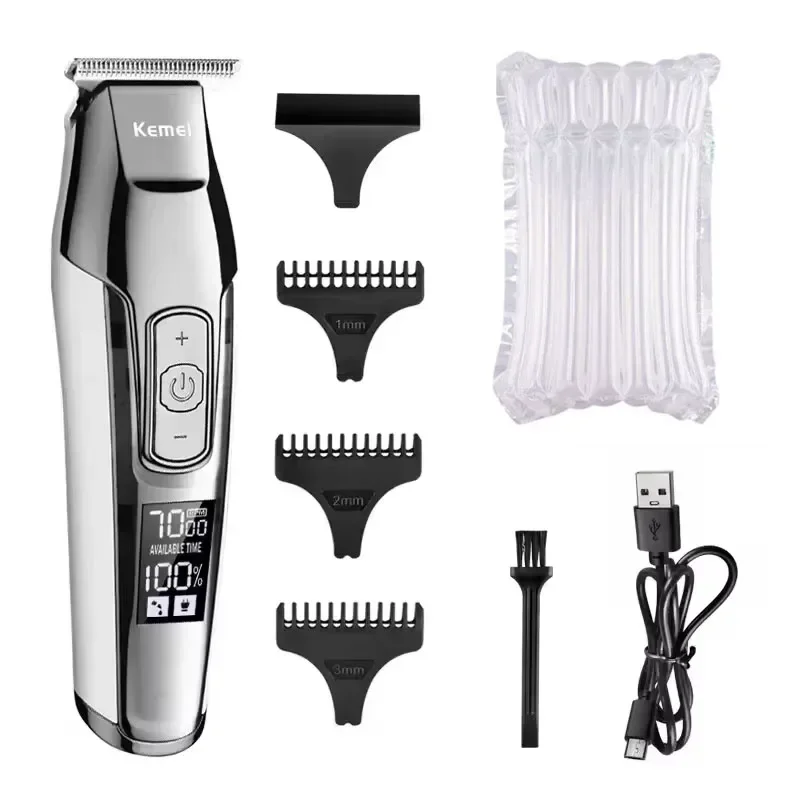 Kemei KM-5027 ماكينة قص الشعر الكهربائية الأصلية ا...