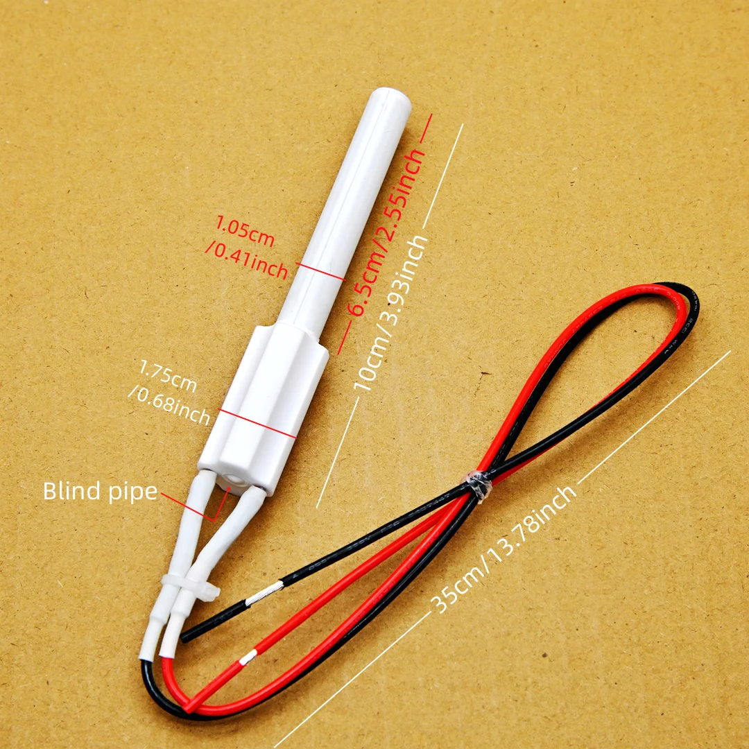 Pellet stove Igniter 220V300W Fireplace heating furnace electric heating pipe ceramic igniter kitchen accessories ignition wood pellet stove part