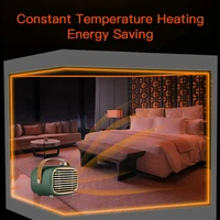 700W High Power Fan Heater PTC Ceramic Fast Heating Winter Portable Electric Heater Bedroom Office Home Warmer Dual Use 2