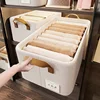 2-pack Large Storage Basket With Shelves, Fabric, Wardrobe Storage Bag And Storage Bin With Handles For Organizing Clothes, Deco 5